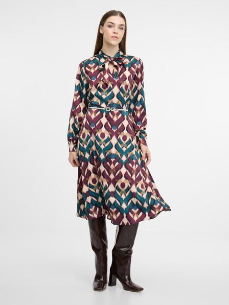 Orsay Кафява дамска миди рокля ORSAY