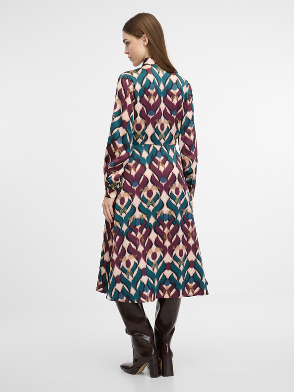 Orsay Кафява дамска миди рокля ORSAY