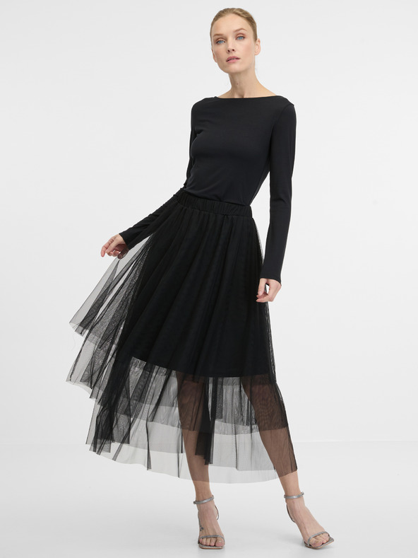 Orsay Черна дамска пола ORSAY