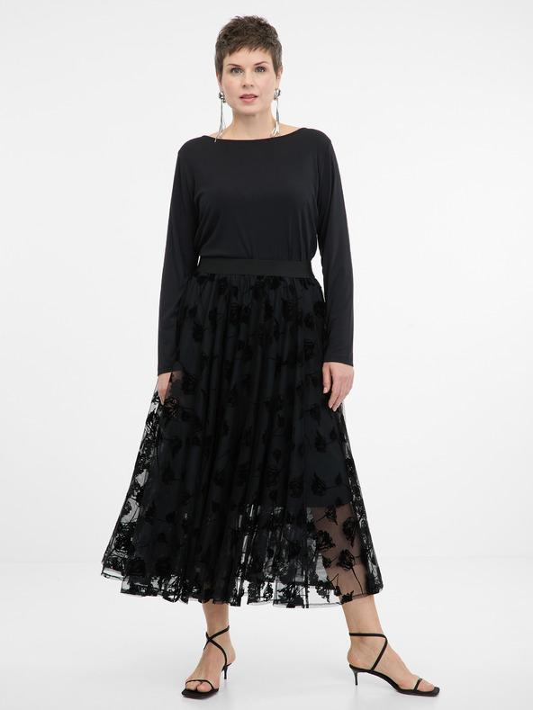 Orsay Черна дамска миди пола ORSAY