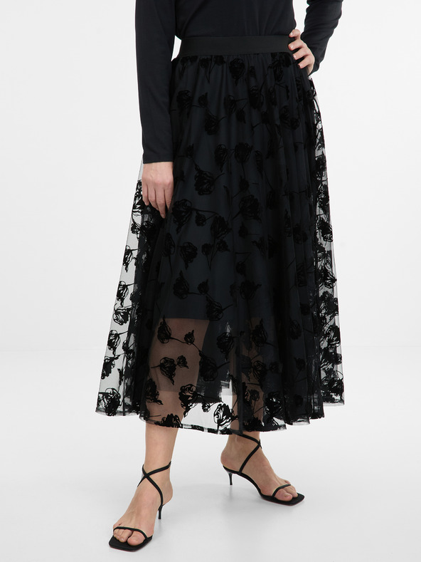 Orsay Черна дамска миди пола ORSAY