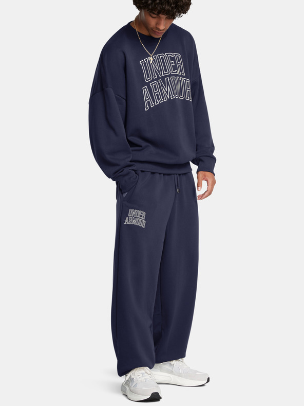 Under Armour Мъжки суитшърт Under Armour UA Icon HWT Terry OS Crew-BLU