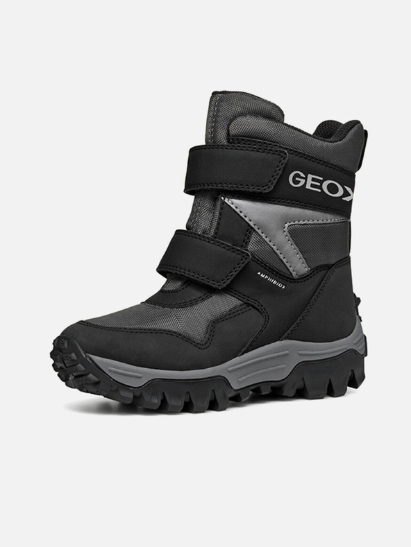 Geox Черни детски ankle обувки Geox Himalaya B ABX