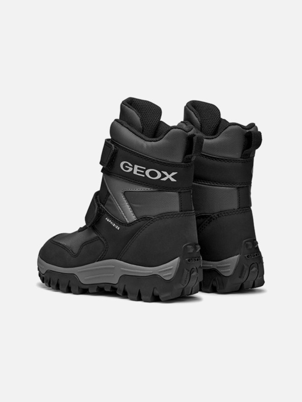 Geox Черни детски ankle обувки Geox Himalaya B ABX
