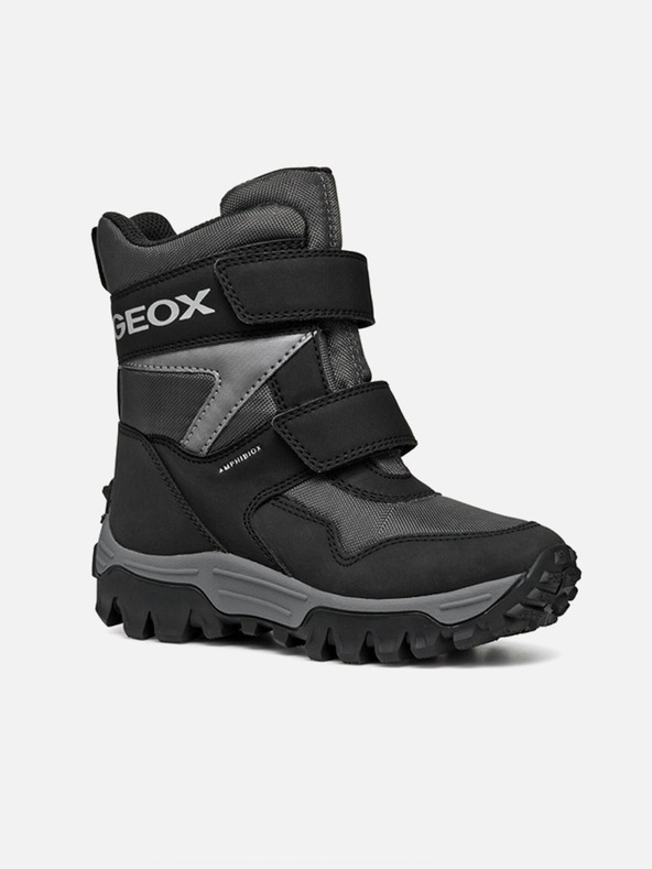 Geox Черни детски ankle обувки Geox Himalaya B ABX