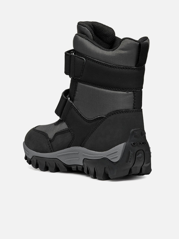 Geox Черни детски ankle обувки Geox Himalaya B ABX