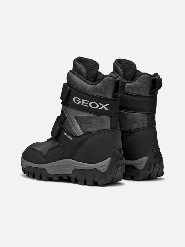 Geox Черни детски ankle обувки Geox Himalaya B ABX