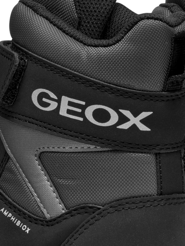 Geox Черни детски ankle обувки Geox Himalaya B ABX