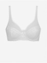 DIM Бял дамски дантелен сутиен DIM GENEROUS DOTTY UNDERWIRED BRA