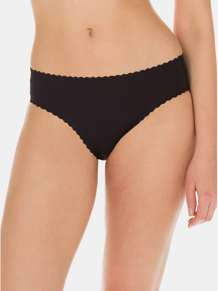 DIM Черни дамски безшевни бикини Dim BODY TOUCH SLIP