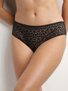 DIM Черни дамски дантелени бикини Dim Daily Dentelle