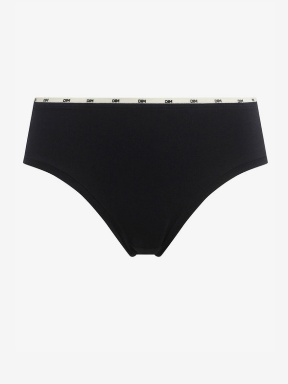 DIM Черни дамски миди бикини Dim Icons