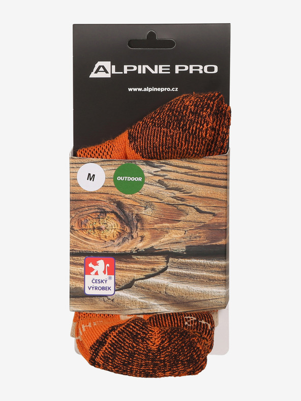 ALPINE PRO Спортни чорапи с антибактериална обработка ALPINE PRO KEROWE anemone