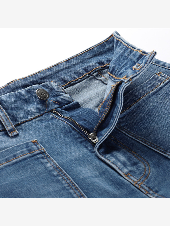 NAX Дамски дънки с висока талия NAX DAWEA