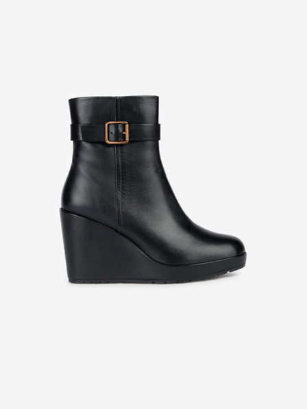 Geox Черни дамски анкл обувки Geox Manilva