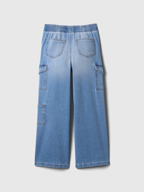 GAP Бебешки дънки с широки крачоли GAP