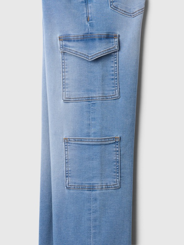 GAP Бебешки дънки с широки крачоли GAP