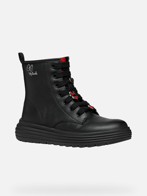 Geox Черни момичешки ankle обувки Geox Phaolae