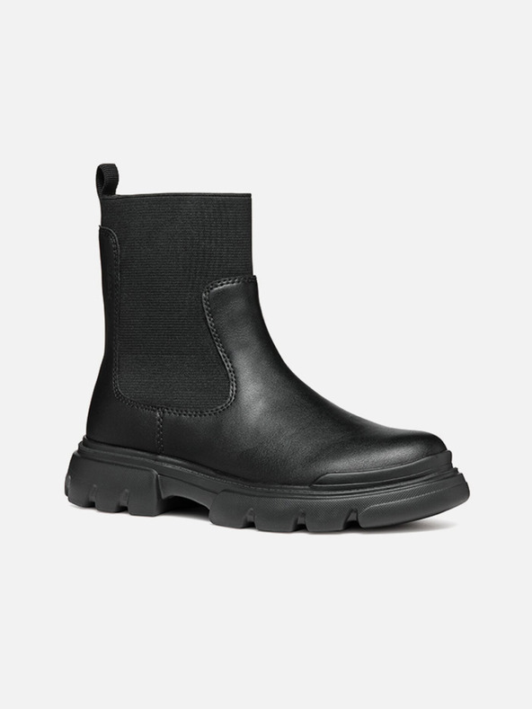 Geox Черни момичешки ankle обувки Geox Junette