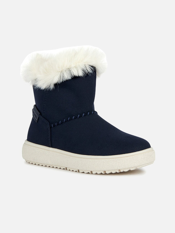 Geox Тъмносини момичешки ankle обувки Geox Theleven