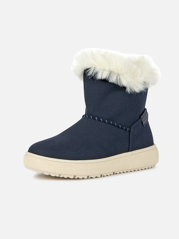 Geox Тъмносини момичешки ankle обувки Geox Theleven