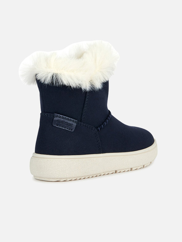 Geox Тъмносини момичешки ankle обувки Geox Theleven