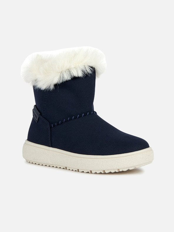 Geox Тъмносини момичешки ankle обувки Geox Theleven