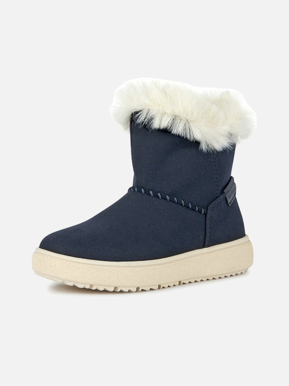 Geox Тъмносини момичешки ankle обувки Geox Theleven