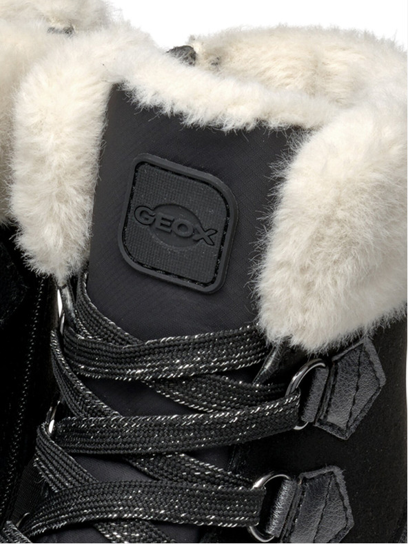 Geox Черни детски ankle обувки Geox Flexiper B AB