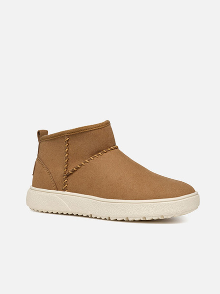 Geox Светлокафяви момичешки ankle обувки Geox Theleven