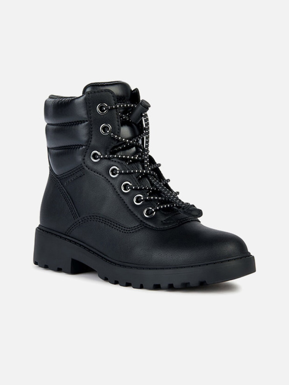 Geox Черни момичешки ankle обувки Geox Casey B ABX