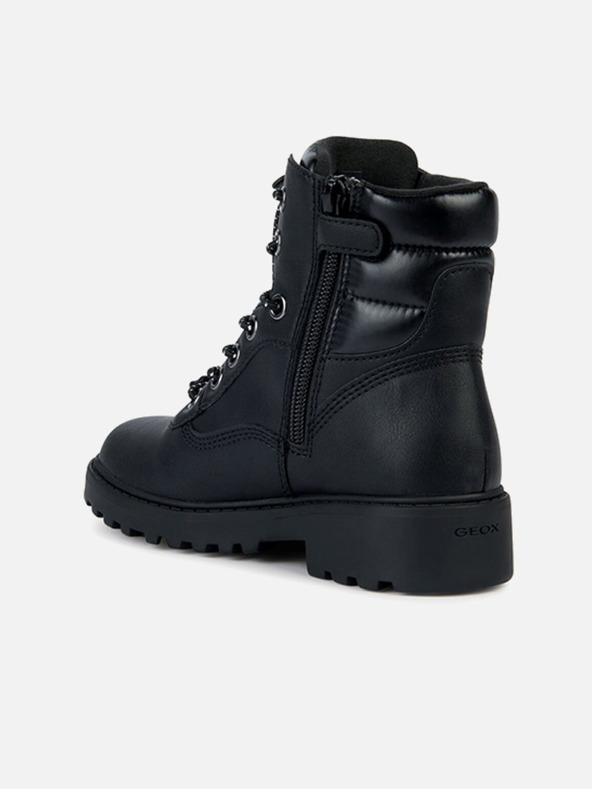 Geox Черни момичешки ankle обувки Geox Casey B ABX