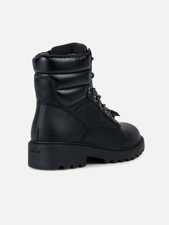Geox Черни момичешки ankle обувки Geox Casey B ABX