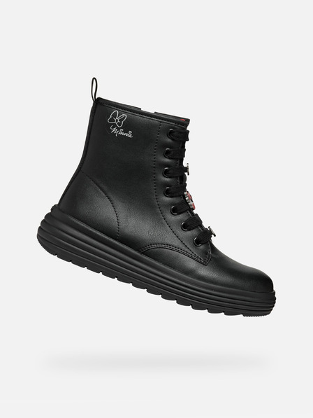 Geox Черни момичешки ankle обувки Geox Phaolae