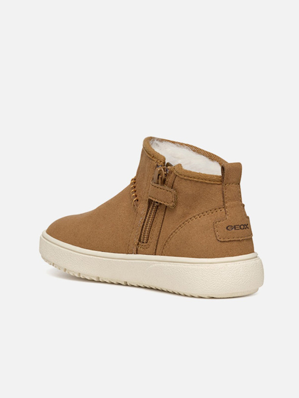 Geox Светлокафяви момичешки ankle обувки Geox Theleven