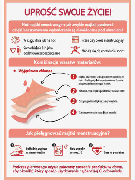 Bellinda Черни нощни и дневни менструални бикини Bellinda MENSTRUAL BOXER STRONG