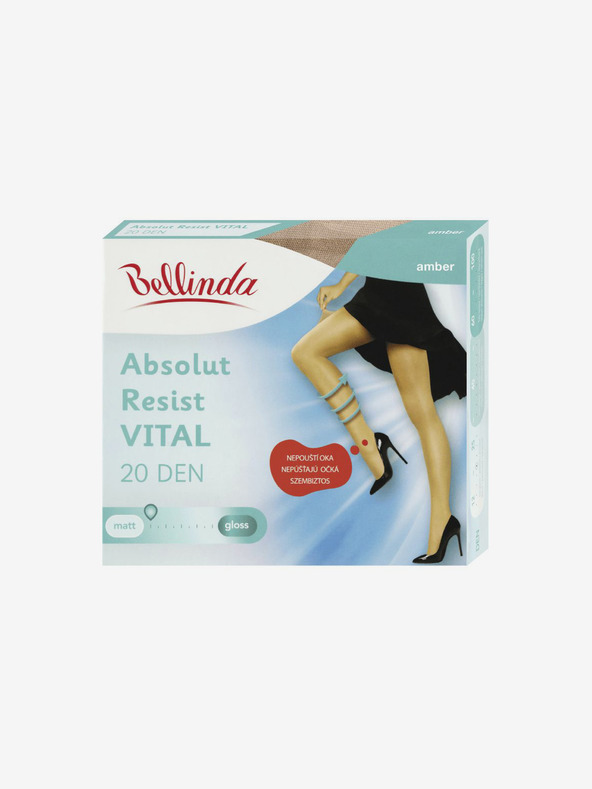 Bellinda Бежов дамски чорапогащник Bellinda 20 DEN ABSOLUT RESIST VITAL