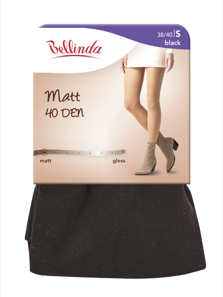 Bellinda Черни дамски чорапогащи Bellinda MATT 40 DEN