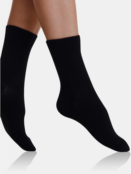 Bellinda Черни дамски чорапи Bellinda COTTON MAXX LADIES SOCKS