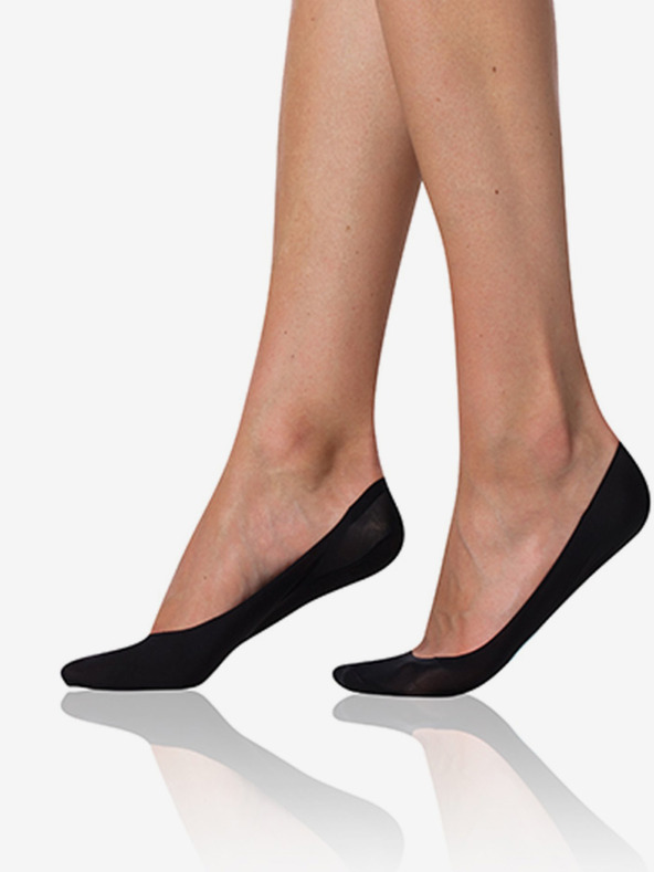 Bellinda Черни чорапи с балеринки Bellinda COMFORT BALLERINAS