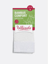 Bellinda Бели дамски чорапи Bellinda BAMBUS COMFORT