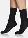 Bellinda Черни дамски чорапи Bellinda BAMBUS COMFORT SOCKS