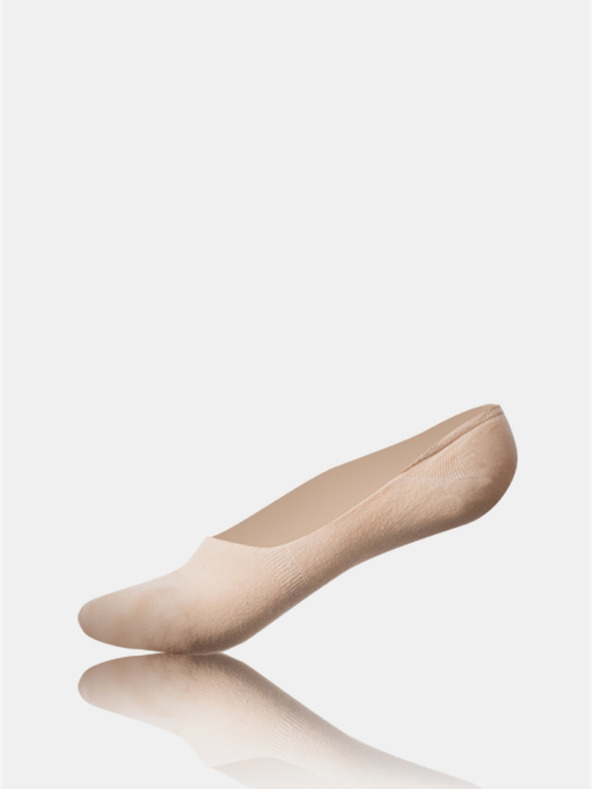 Bellinda Бежови дамски чорапи Bellinda INVISIBLE SOCKS