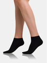 Bellinda Черни дамски чорапи с декоративни елементи Bellinda BAMBUS AIR LADIES IN-SHOES SOCKS