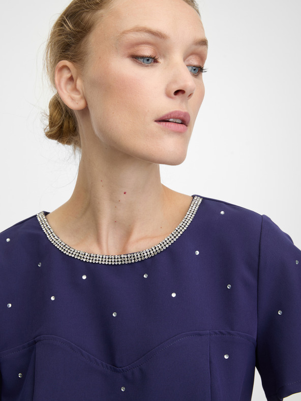 Orsay Тъмносиня дамска блуза ORSAY