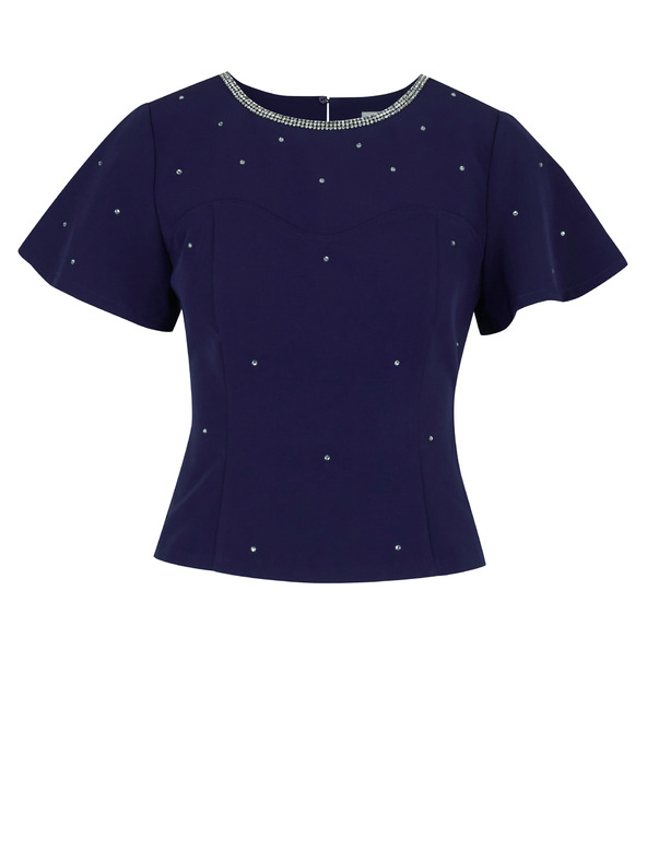 Orsay Тъмносиня дамска блуза ORSAY