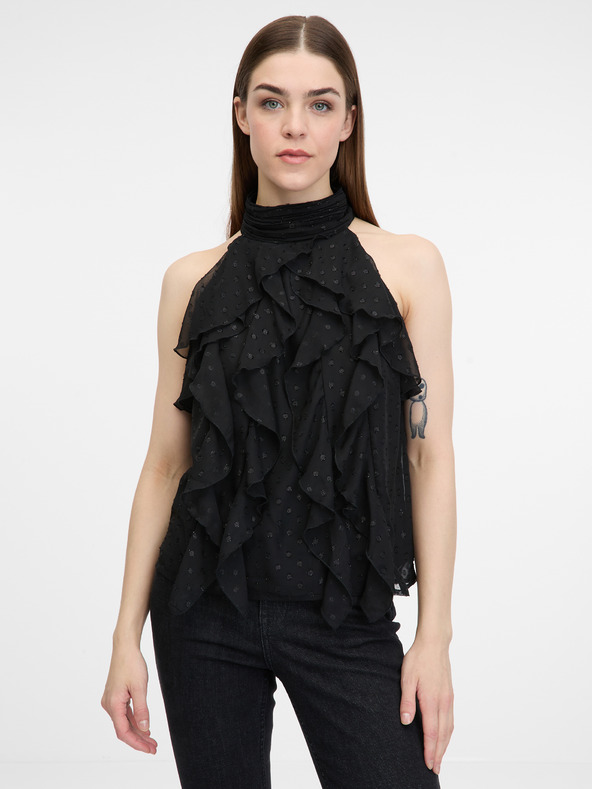 Orsay Черна дамска блуза без ръкави ORSAY