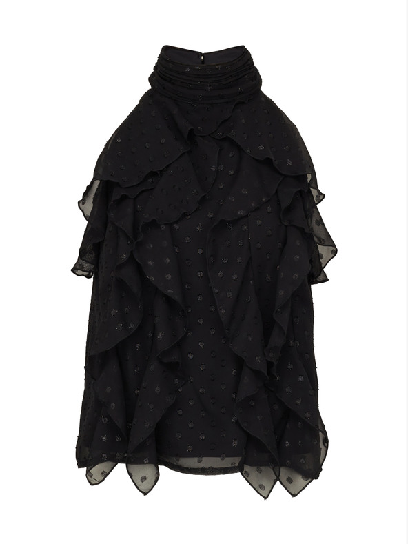 Orsay Черна дамска блуза без ръкави ORSAY