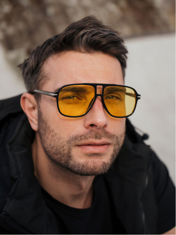 VEYREY Черни слънчеви очила VeyRey Ghost