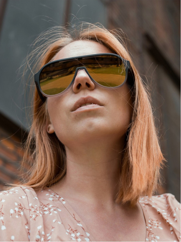 VEYREY Поляризирани слънчеви очила VeyRey Milti Овални зелени лещи Универсални